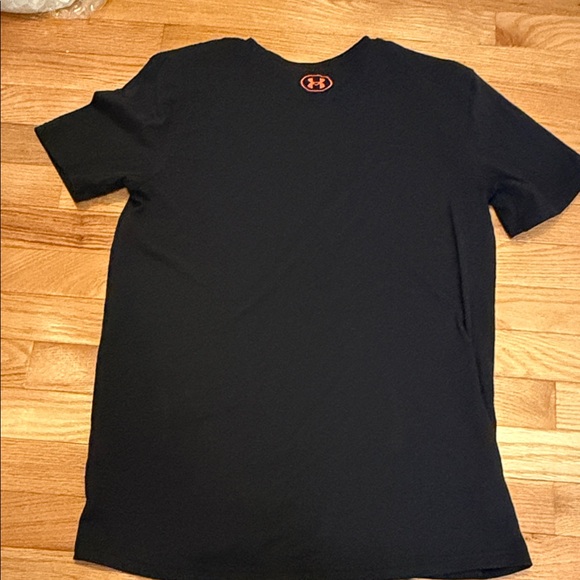 Under Armour Black Tee with Red 'Outta Here' Graphic - Picture 3 of 3